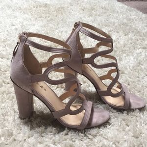 Suede Heels